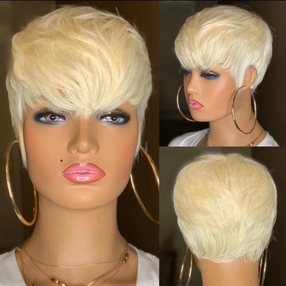 Blonde Pixie Cut Wig